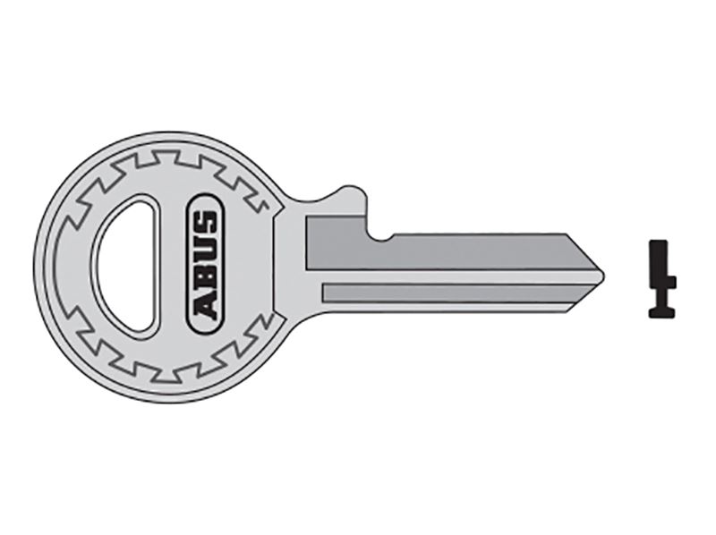 ABUS Chiave Vuota 65/15 Destra 09328 per Catenacci