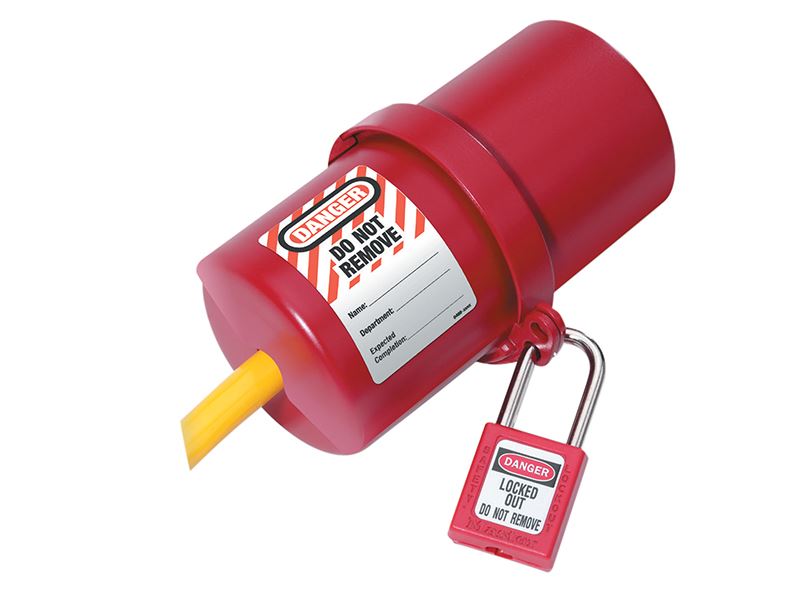 Master Lock Kryt elektrické zásuvky pro uzamčení, velký, pro 240V-550V