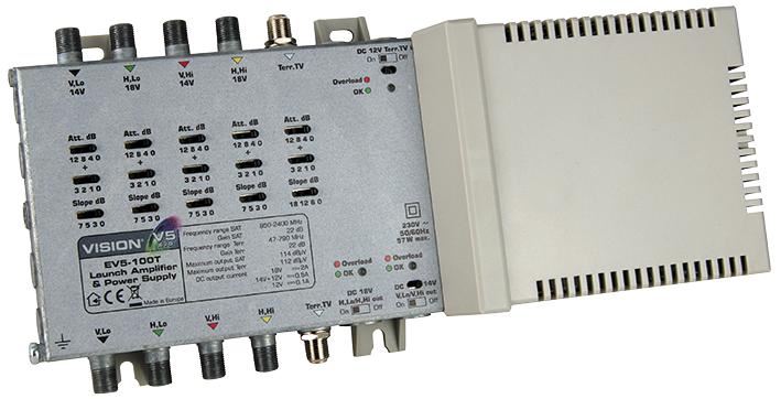 Vision Mains-Powered EV5-100T Launch Amplifier