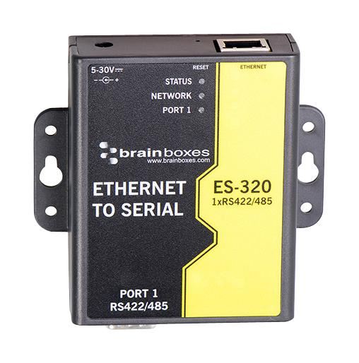 BRAINBOXES 1-Port RS422/485 Ethernet to Serial Device Server