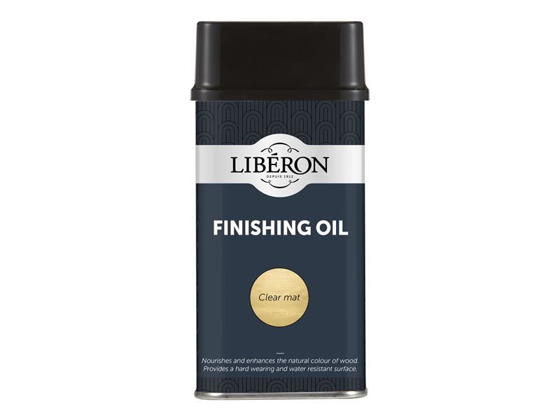 Liberon Aceite de Acabado para Madera, 250ml, Acabado Mate/Satinado/Brillante
