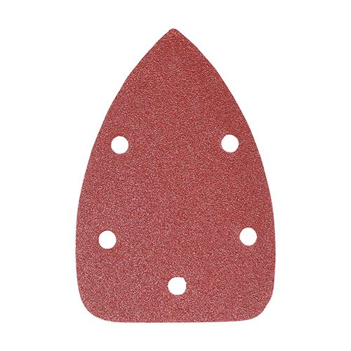 Timco Detail Schuurblokken - Aluminiumoxide, Korrel 80, 95 x 136mm (5 stuks)