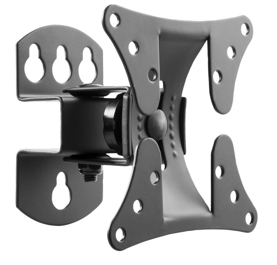 PRO SIGNAL TV-Wandhalterung neig- und schwenkbar 13-27 Zoll, 30kg