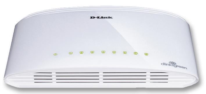 D-LINK Switch de 8 Portas Gigabit Não Gerido para Computador