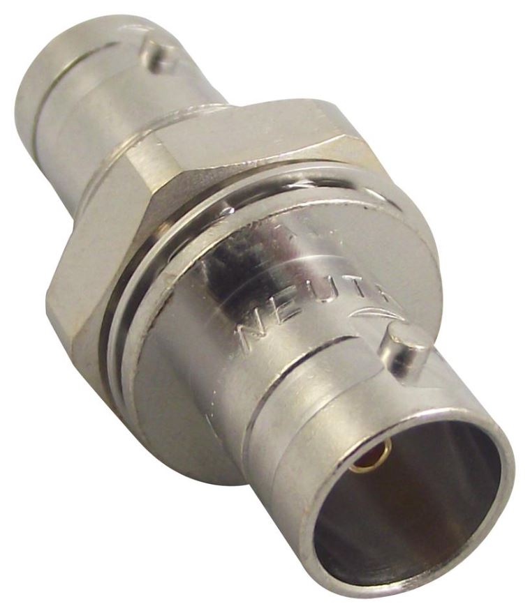 NEUTRIK NBB75FG Adattatore BNC Socket a Pannello, 75 Ohm
