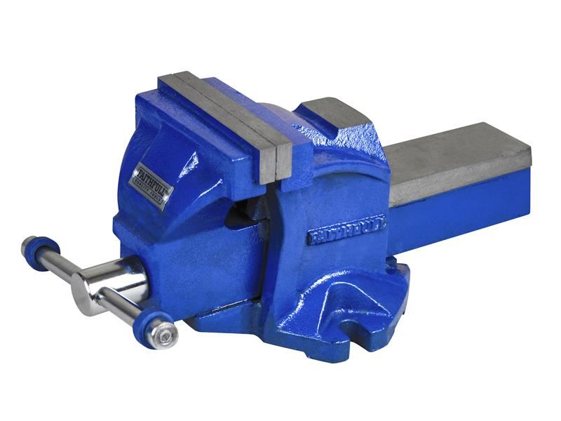 Faithfull 125mm Mechanics Vice with Magnetic Jaws, SG Iron