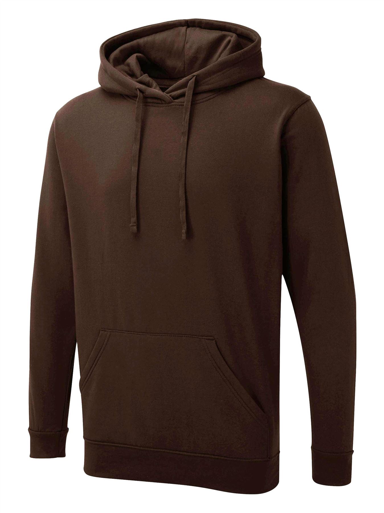Uneek Unisex UX Hoodie - Brown, 6XL, Reactive Dyed