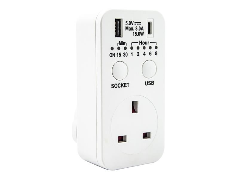 Uni-Com カウントダウンタイマー with USB & UKプラグ
