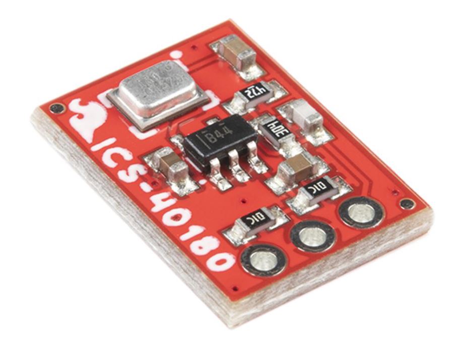 SparkFun ICS-40180 Placa Breakout para Microfone MEMS Analógico