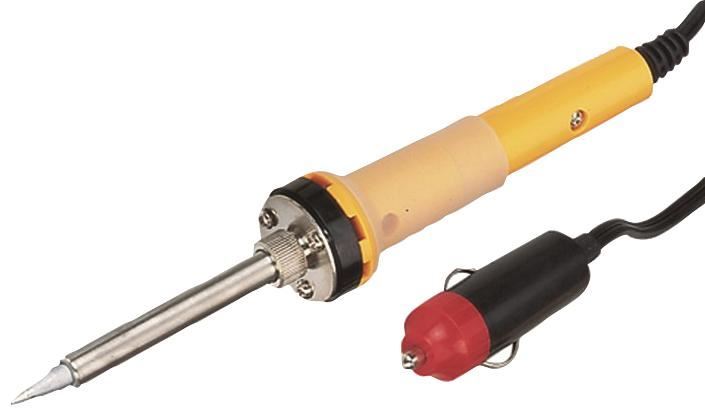 Duratool - Pateri 30W 12V dengan Kabel Sumber Pencucuk Roket Kereta