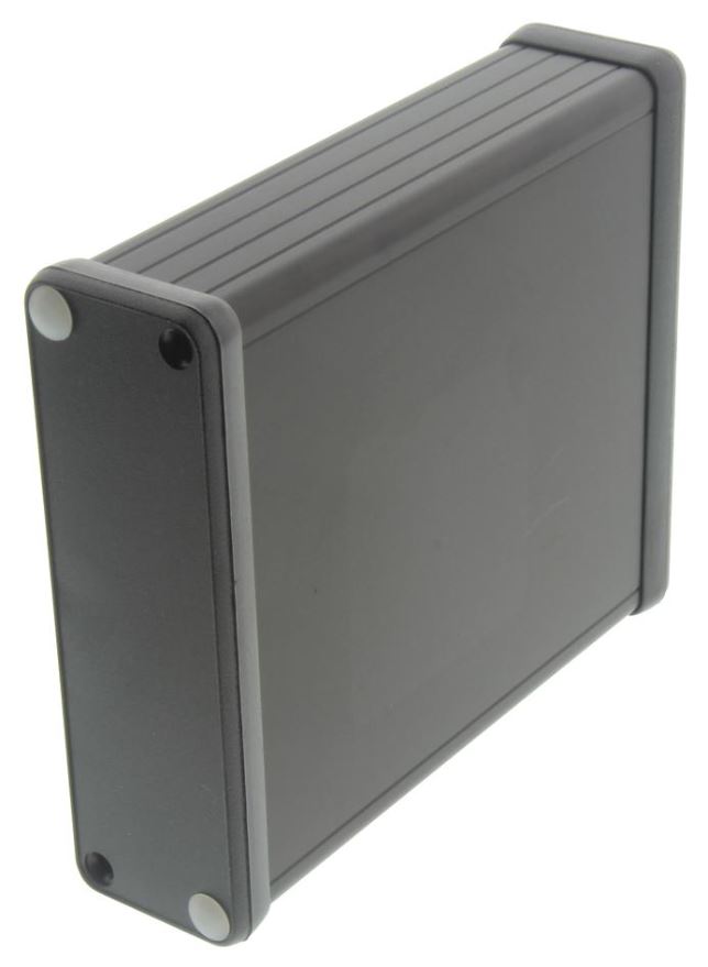 HAMMOND IP54 1455 블랙 알루미늄 인클로저 120x103x30.5mm