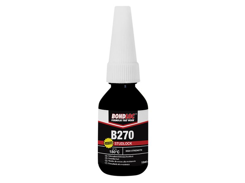 Bondloc B270 Studlock Threadlocker, Permanent, 10ml