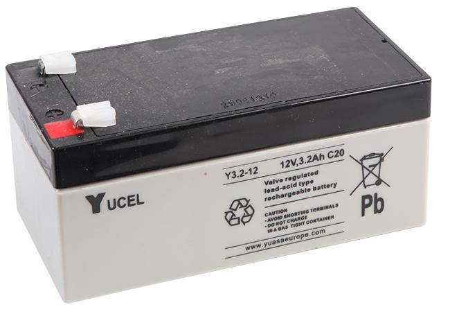 YUASA Yucel 12V 3.2Ah Ερμητικά Κλειστή Μπαταρία Μολύβδου-Οξέος