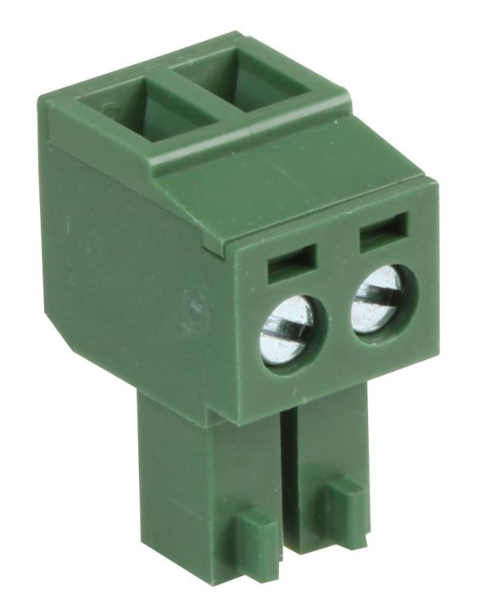 Multicomp Pro - Bloc Críochfort Plugáilte 3.81mm, 2-Bhealach, 10A