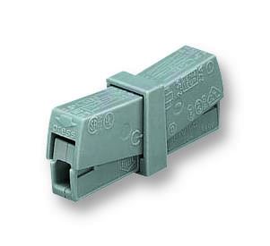WAGO 224-201 Lighting Connector, 2.5mm, Grey