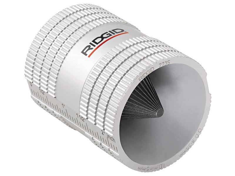 RIDGID 223S מחליק פנימי וחיצוני, פלדה מוקשה, 6-40 מ״מ