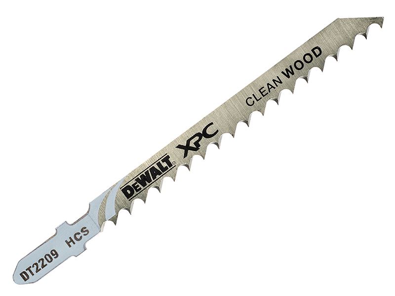 DEWALT XPC HCS Wood Jigsaw Blades, 5-Pack, T101D