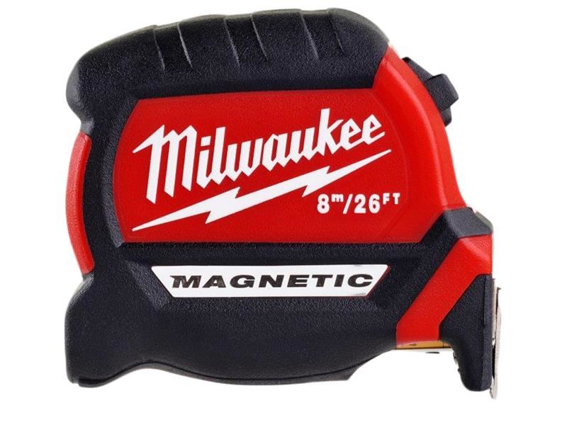 Milwaukee GEN III Magnetische Meetband 8m/26ft, 27mm Breed