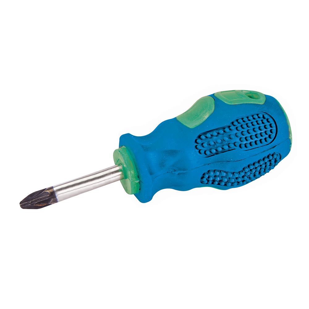 Silverline General Purpose Pozidriv Screwdriver, PZ2 x 38mm