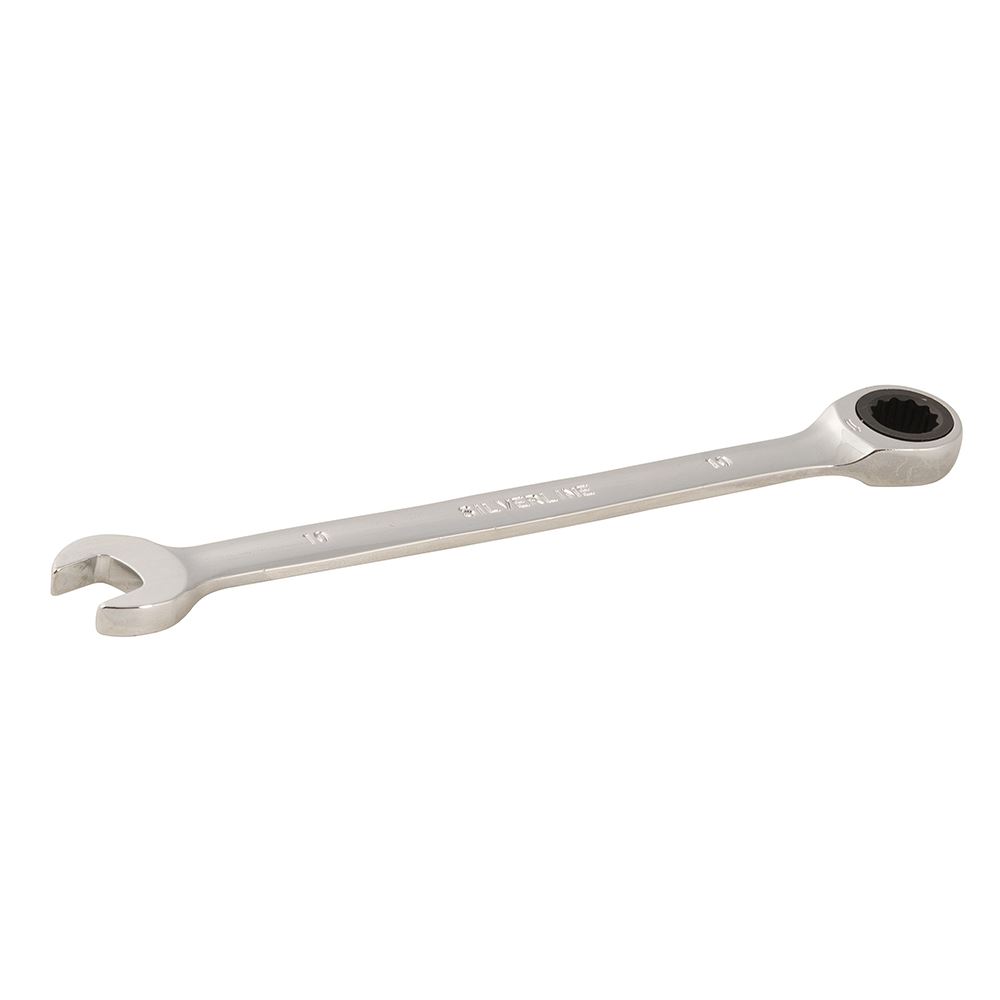 Silverline Chave Fixa de Catraca 10mm, Cromo-Vanádio