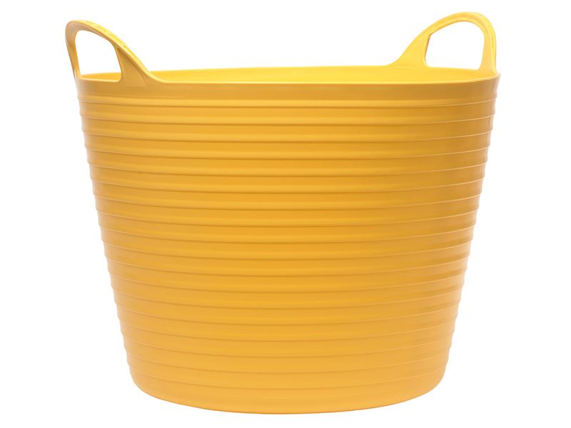 Faithfull 42 Litre Yellow Flex Tub