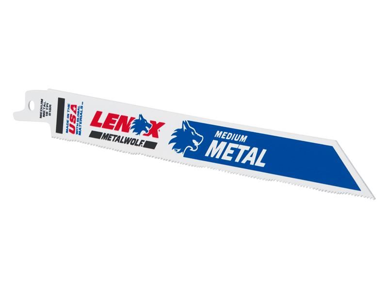 Lames de scie alternative LENOX MetalWolf Wave Edge, 203x19x0,9mm, 18 DPT, Lot 