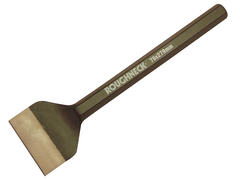 Roughneck - Sísleadh Tíogair Leathana le Lámhán Bog, 279 x 76mm, Casóg 19mm