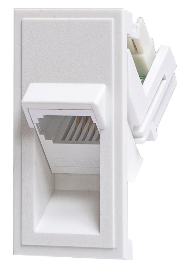 TUK Euro Style Shutterless PSTN Telephone Module, White