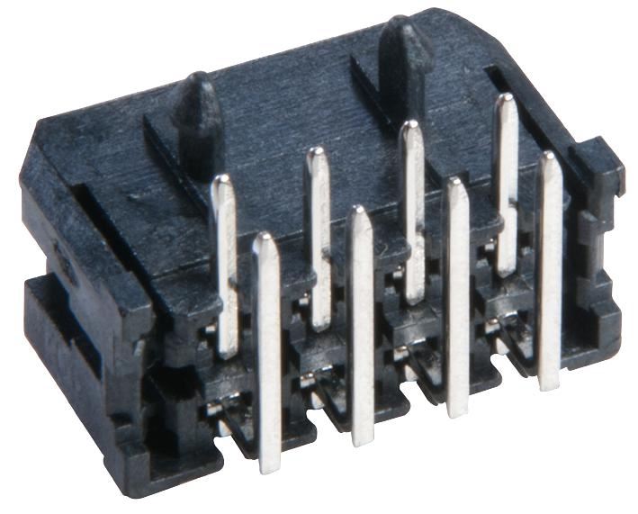 MOLEX 8-Way Right Angle Header, 3mm Pitch, Tin Plated