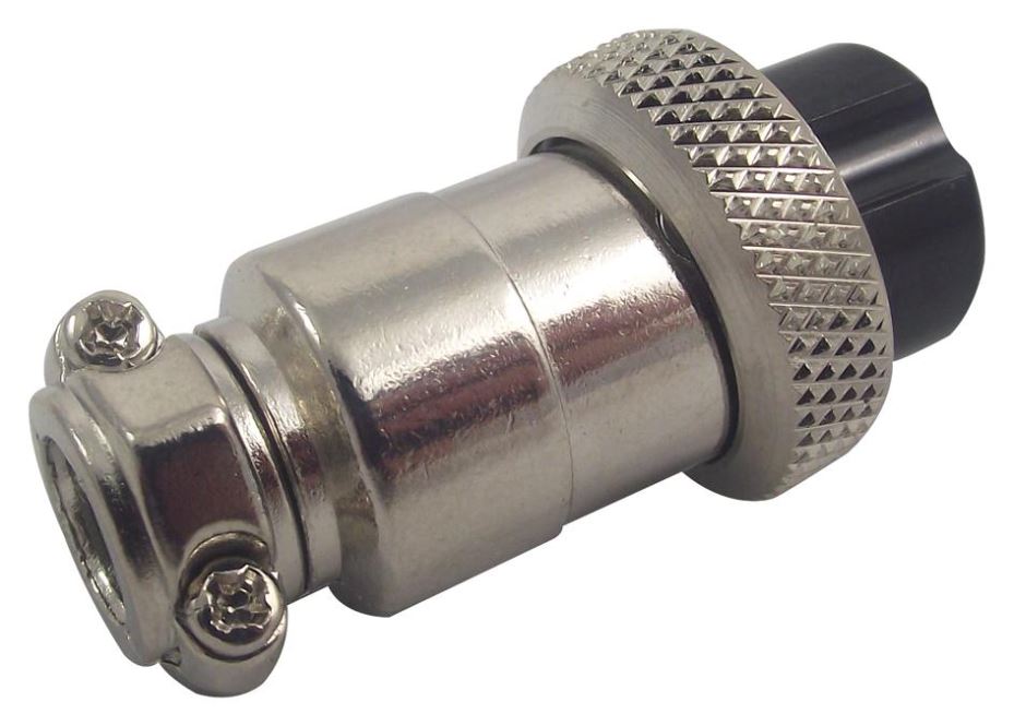 Cliff Electronic Components Cliffcon シールド4極プラグ 黄銅製