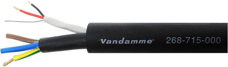 Van Damme Ambicore Tour Grade Power & Signal Cable, 3-Core, 1.5mm²
