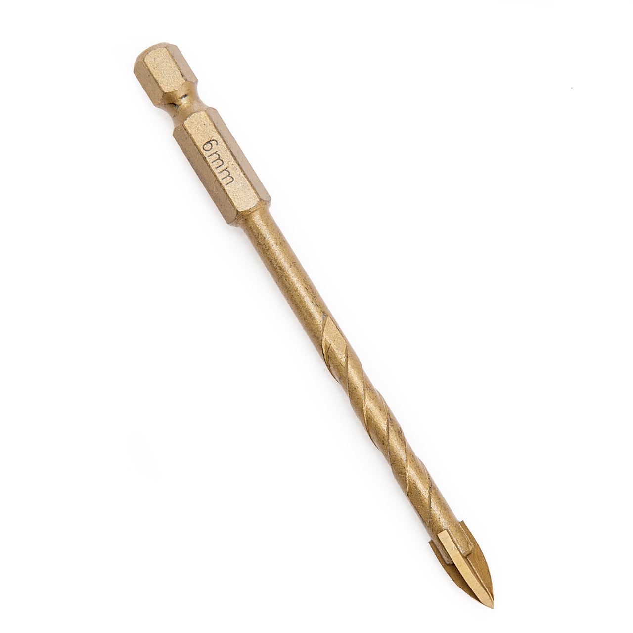 Mèche à 4 pointes Abracs DBG060 pour carrelage et verre, 6mm