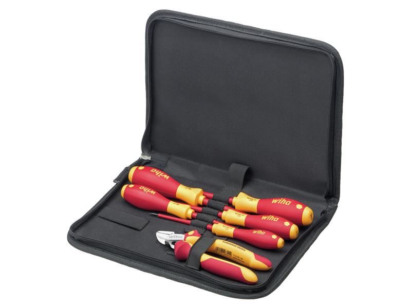 Wiha 6-Piece Electrician Tool Set
