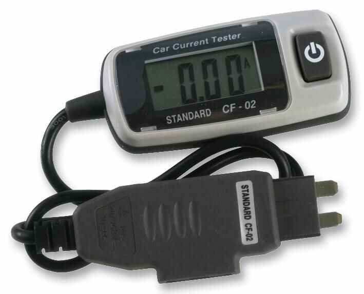 TENMA Tester Corrente Auto 12V, 20A/48V con Connettore a Lame