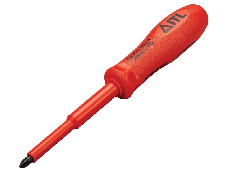 ITL Insulated - Tournevis isolé Phillips No.2 100mm (4 pouces)
