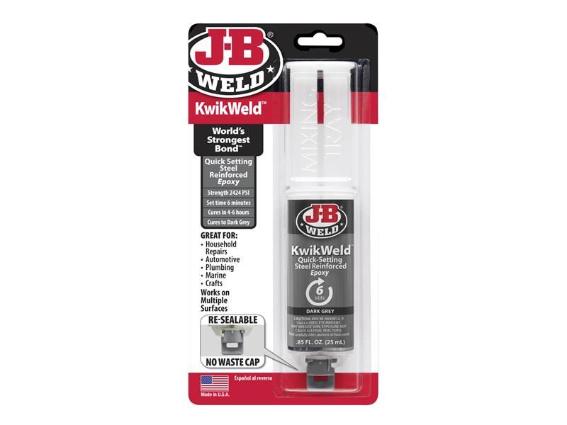 J-B Weld KwikWeld Epoxy 25ml Syringe