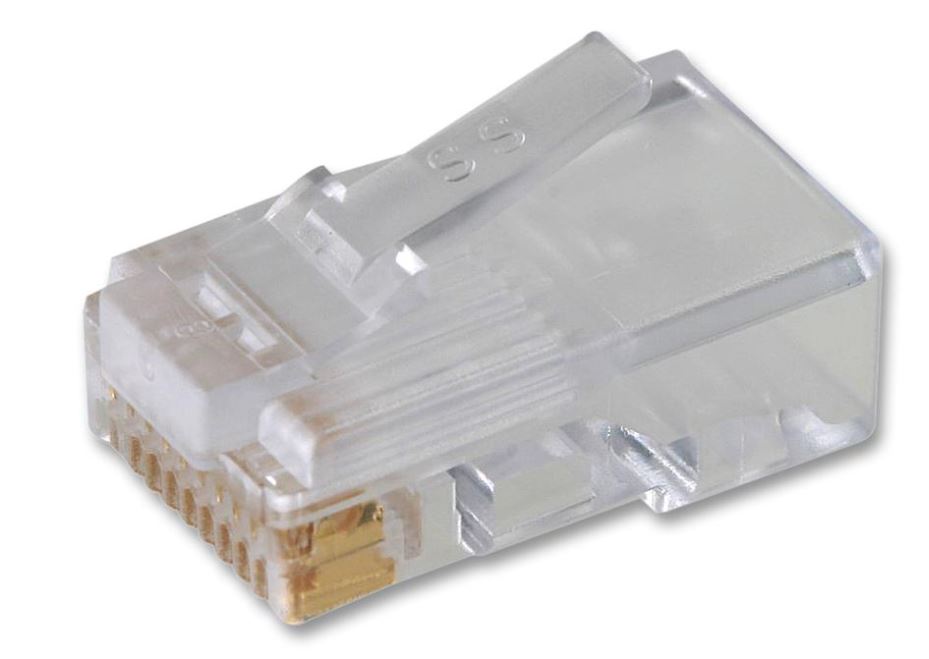 STEWART CONNECTOR RJ48 플러그, 10핀, 5개 패키지