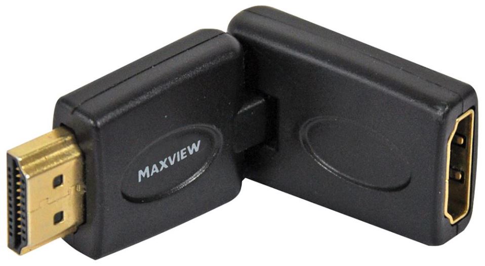 MAXVIEW Adattatore HDMI Girevole per Porte Laterali TV
