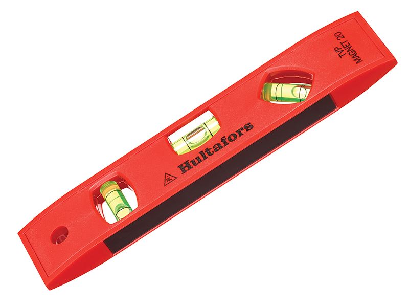 Hultafors TVP20 Magnetic Torpee Level, 20cm
