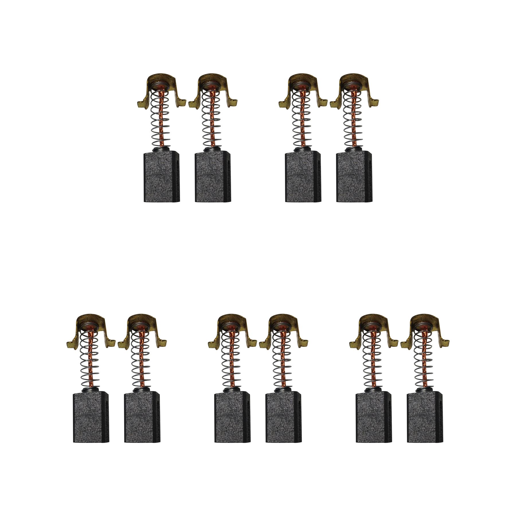 CarbonBr 5 ערכות מברשות פחם למטחנה מיני סטאייר (6.2x8x13.5 מ״מ)