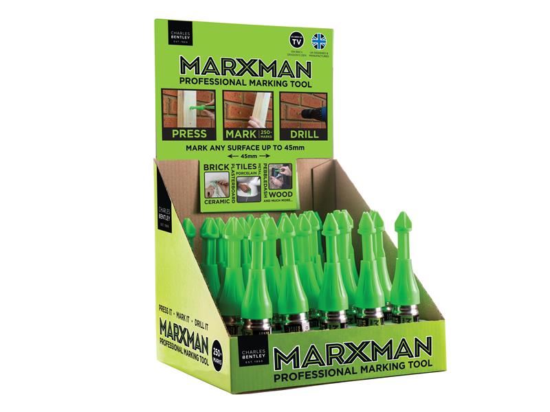 MarXman プロフェッショナル マーキングツール 30本セット 蛍光グリーン