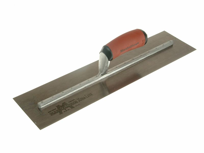 Marshalltown MXS77D 시멘트 트로우얼 - DuraSoft® 핸들, 18 x 4½인치