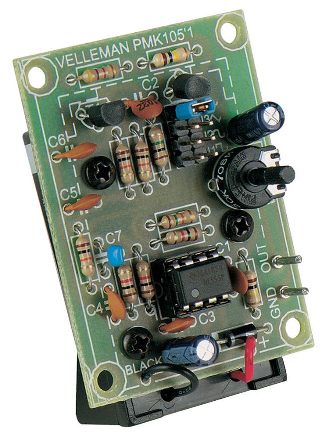 WHADDA Generatore di Segnale Mini Kit, 1kHz, 0-100mVrms