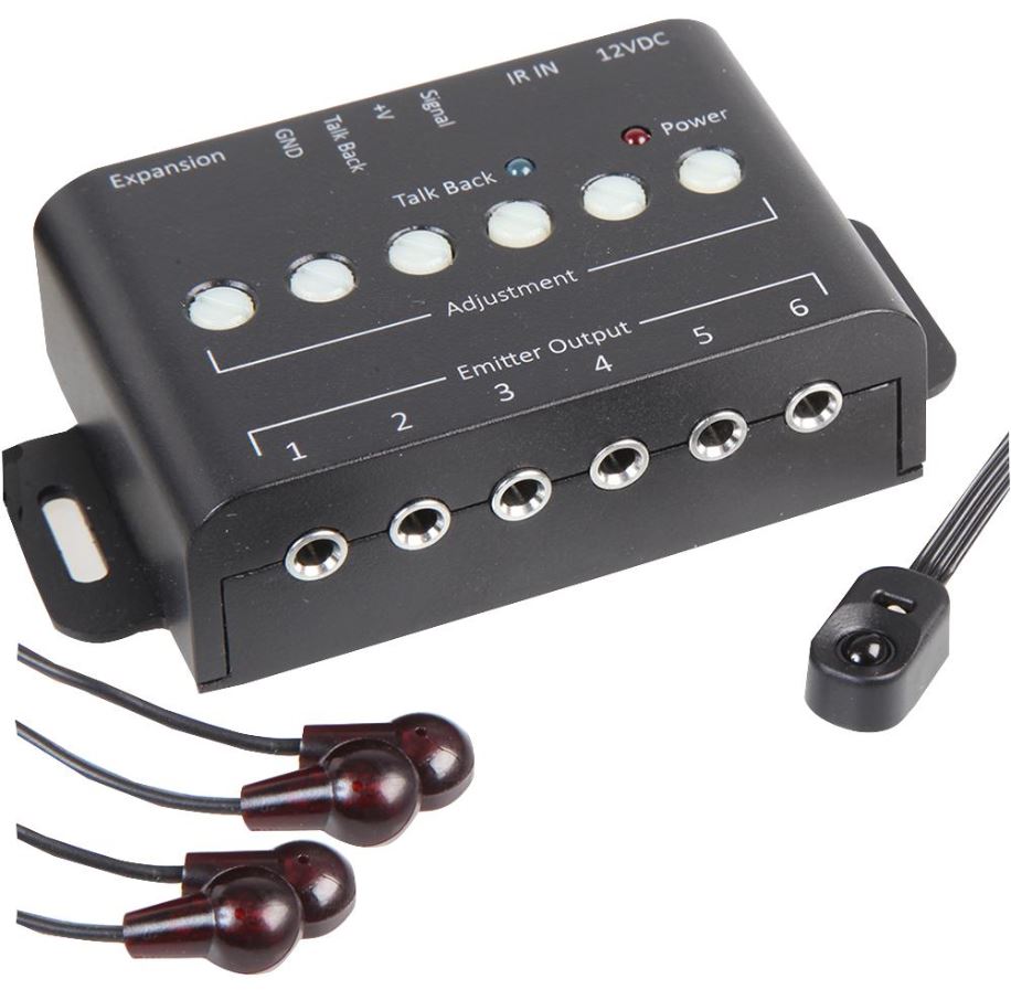 PRO SIGNAL IR-Repeater Kit mit Gain-Control für AV-Geräte