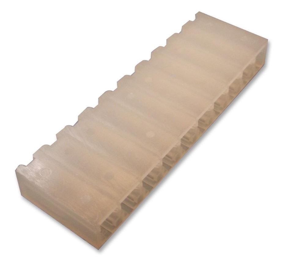 MOLEX תושבת מוליכים 10 חיבורים 5.08מ״מ, סדרת KK 508 3001