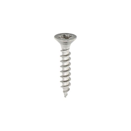 Timco Classic PZ Double Countersunk Screws, A2 Stainless Steel, 3.0x12mm