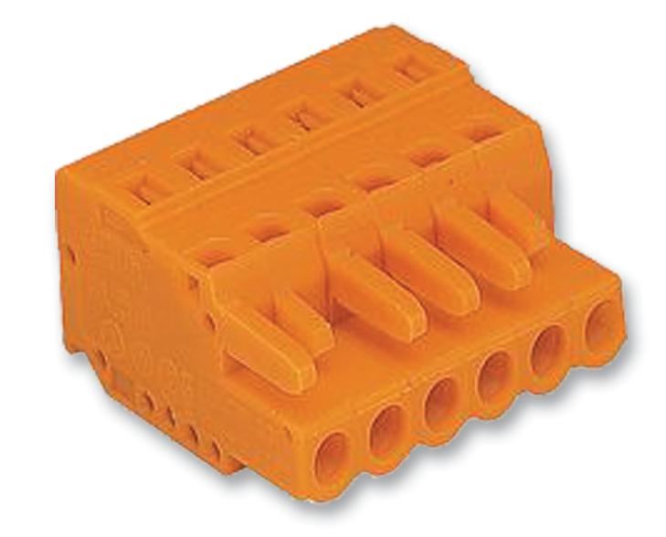 WAGO 2-Pole Pluggable Female Connector, 2.5mm², 5.08mm Pitch