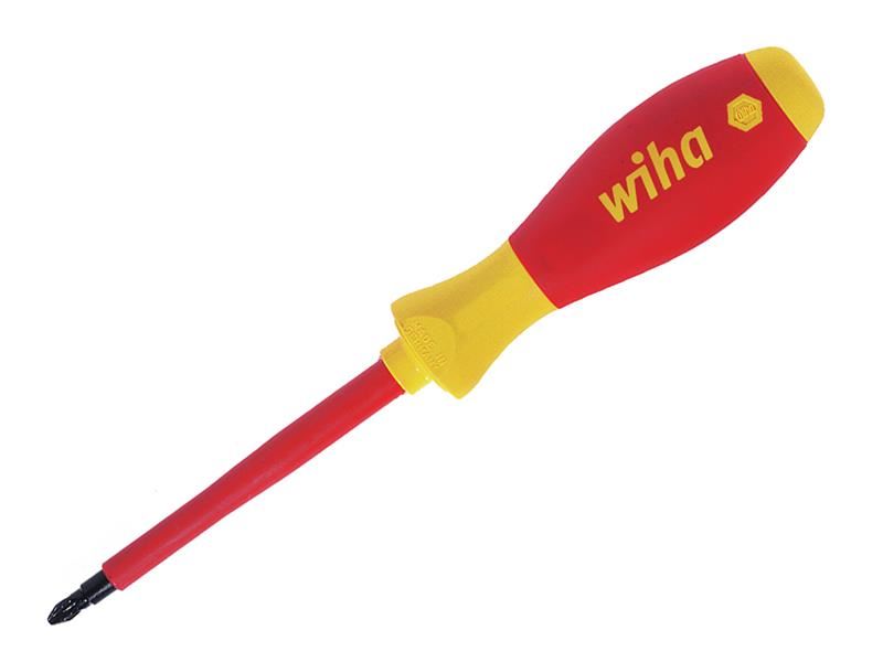 Wiha SoftFinish® Cacciavite Pozidriv SlimFix PZ2 x 100mm