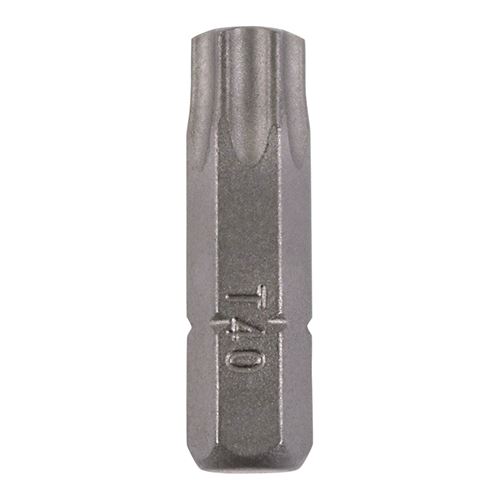Timco - S2-Schraubendrehereinsätze - TX (Größe TX40 x 25 - 10 Stück)