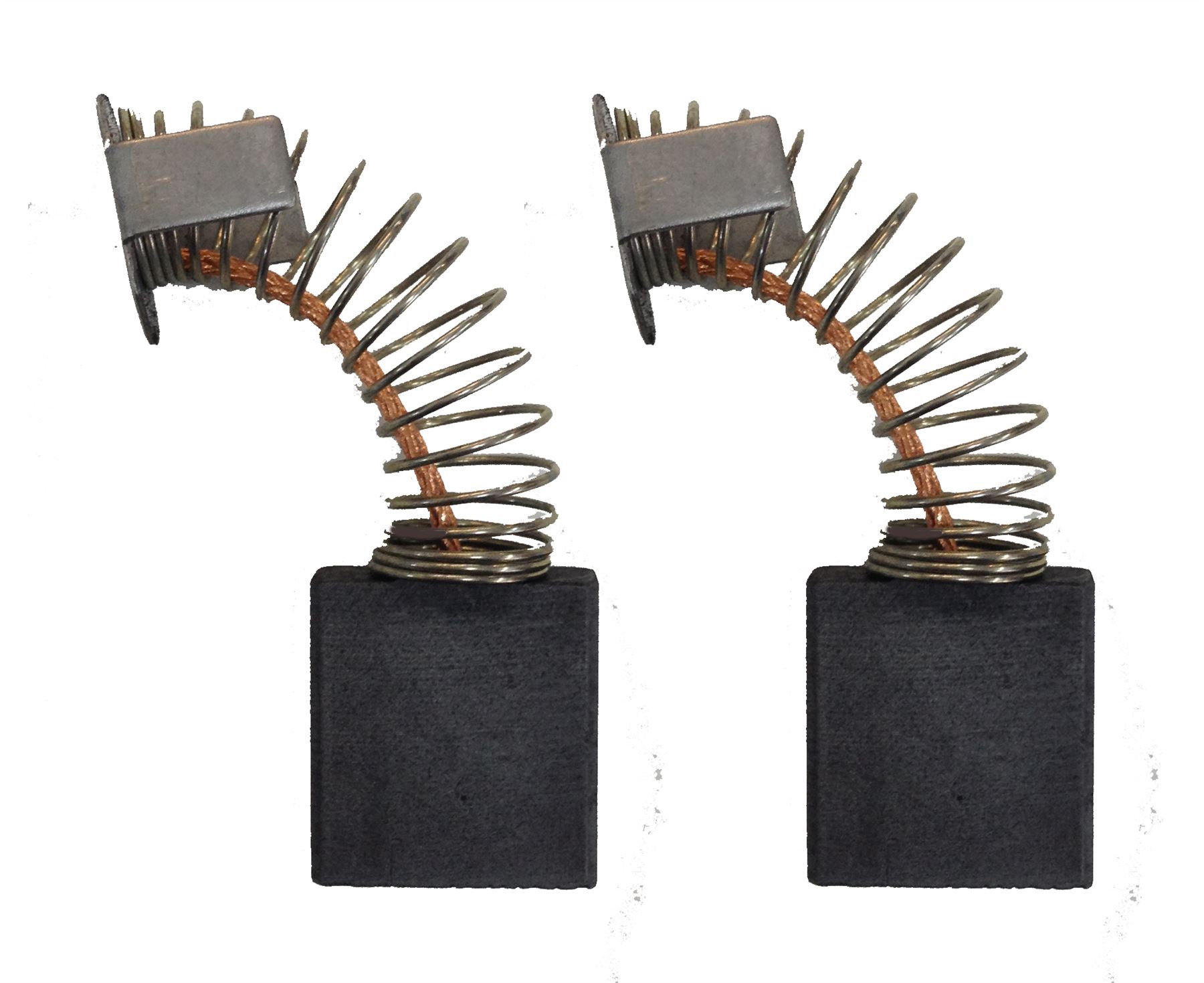 CarbonBr 라요비 그라인더용 카본 브러시 2개 세트, 6.5 x 16 x 17/16mm